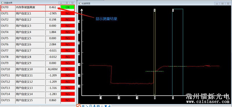 內存條坡面高度檢測 內存條坡面高度檢測