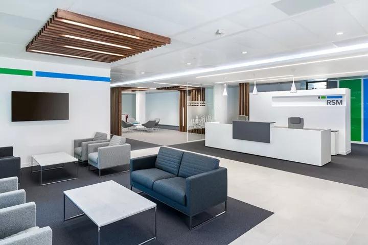 外企會計咨詢公司辦公空間設計效果-第2張圖片-上海古都建筑設計集團 外企會計咨詢公司辦公空間設計效果-第2張圖片-上海古都建筑設計集團