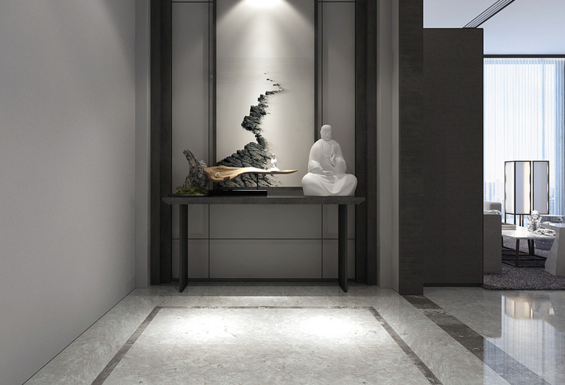 極簡禪意總經(jīng)理辦公室設(shè)計效果-第5張圖片-上海古都建筑設(shè)計集團