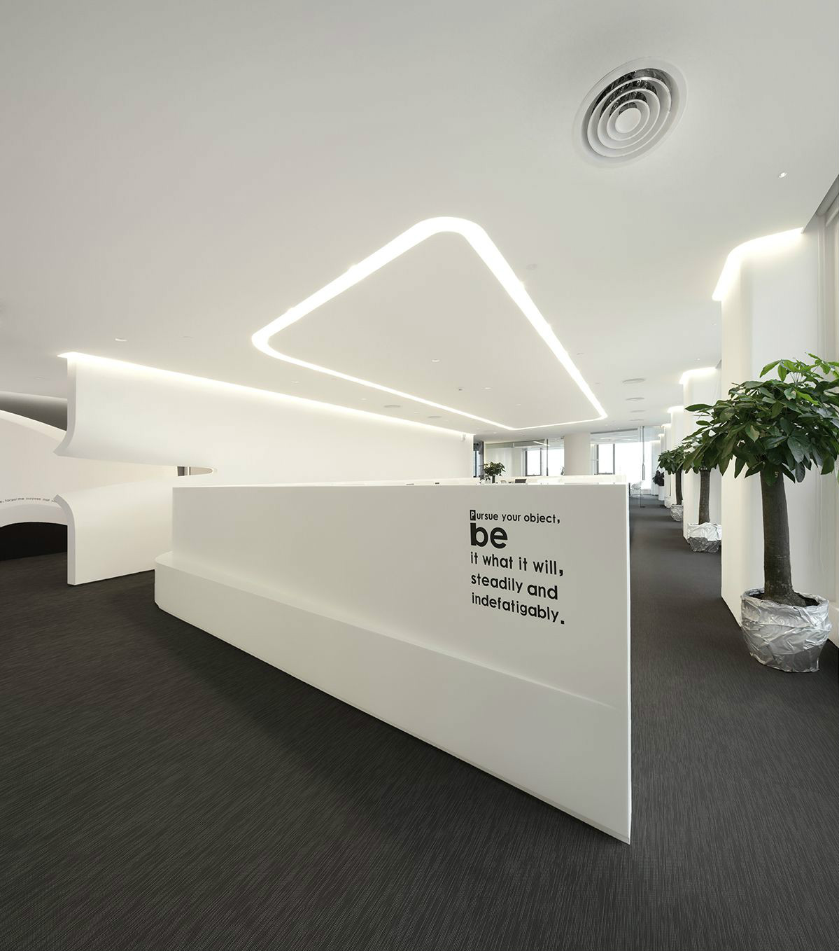 徐匯區高檔辦公室裝修設計-第2張圖片-上海古都建筑設計集團 徐匯區高檔辦公室裝修設計-第2張圖片-上海古都建筑設計集團