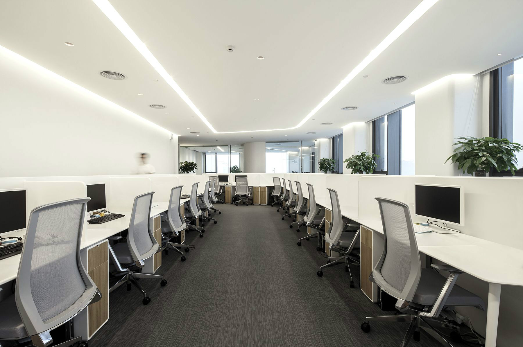 徐匯區高檔辦公室裝修設計-第4張圖片-上海古都建筑設計集團 徐匯區高檔辦公室裝修設計-第4張圖片-上海古都建筑設計集團