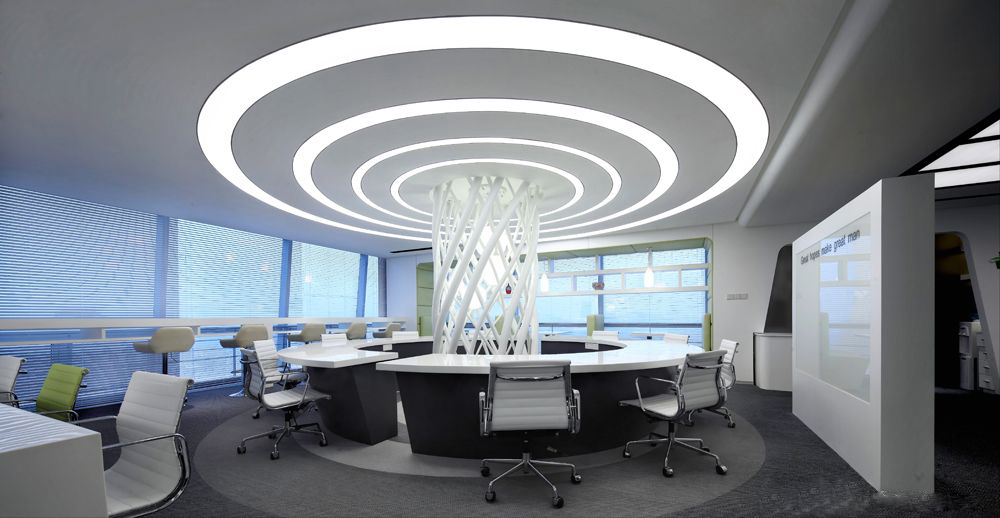 上海商務中心辦公室裝修設計-第1張圖片-上海古都建筑設計集團 上海商務中心辦公室裝修設計-第1張圖片-上海古都建筑設計集團