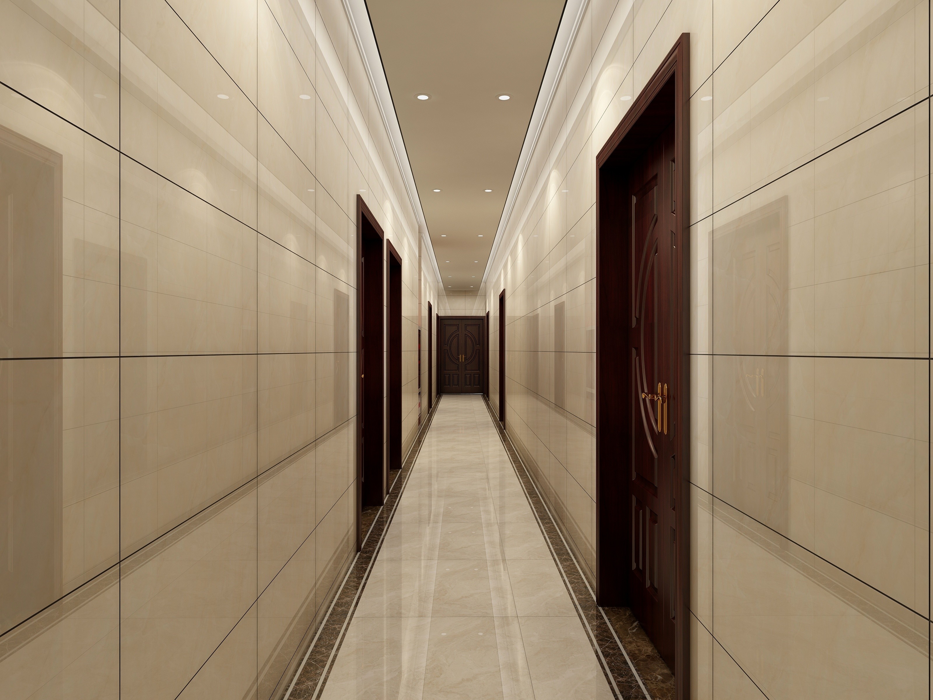 辦公室過道裝修設計效果圖-第2張圖片-上海古都建筑設計集團 辦公室過道裝修設計效果圖-第2張圖片-上海古都建筑設計集團