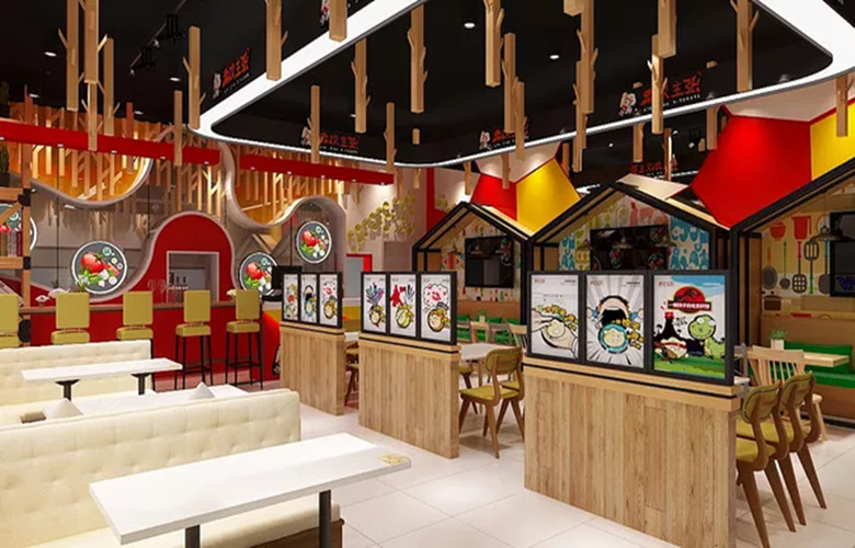 560平方餐廳設(shè)計(jì)裝潢實(shí)景圖-第3張圖片-上海古都建筑設(shè)計(jì)集團(tuán) 560平方餐廳設(shè)計(jì)裝潢實(shí)景圖-第3張圖片-上海古都建筑設(shè)計(jì)集團(tuán)