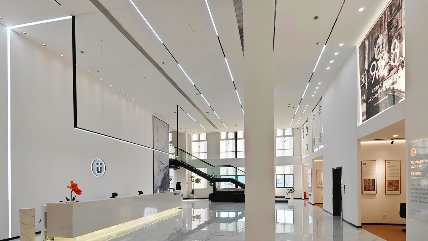 虹口1900生物科技公司辦公場(chǎng)所裝潢設(shè)計(jì)-第2張圖片-上海古都建筑設(shè)計(jì)集團(tuán) 虹口1900生物科技公司辦公場(chǎng)所裝潢設(shè)計(jì)-第2張圖片-上海古都建筑設(shè)計(jì)集團(tuán)